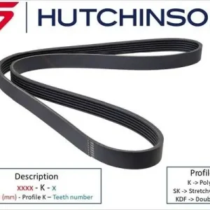 Zniżka Pasek klinowy wielorowkowy HUTCHINSON 1310 K 6