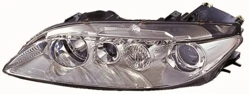 Ostatnia szansa Sklep Wazcar  Karta produktu: ABA 216-1147R-LDEMF ABAKUS Reflektor MAZDA 6 - 07/02-07/05 H1/H1/H3 prawy, wewnątrz chromowany, z silniczki